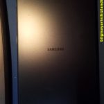 Samsung SMT510 tablet siyah, arka taraf