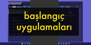 başlangıç uygulamaları kapak görseli