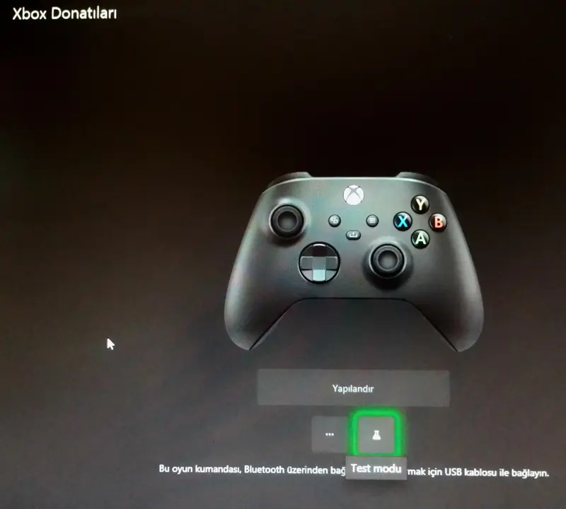 xbox donatıları uygulaması, ekran görüntüsü