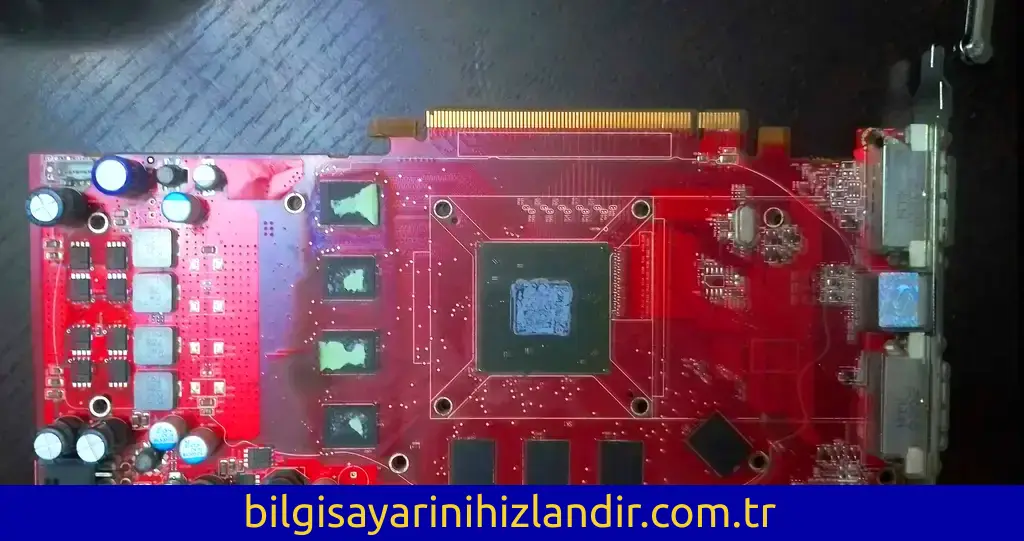 Ekran kartı bakım temizlik + termal macun yenileme 3 Ekran karti termal macun 04