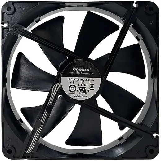 Bgears B-Blaster 140 mm, 2 rulmanlı kasa, bilgisayar fanı 2 BGears B blaster 140 mm fan 3