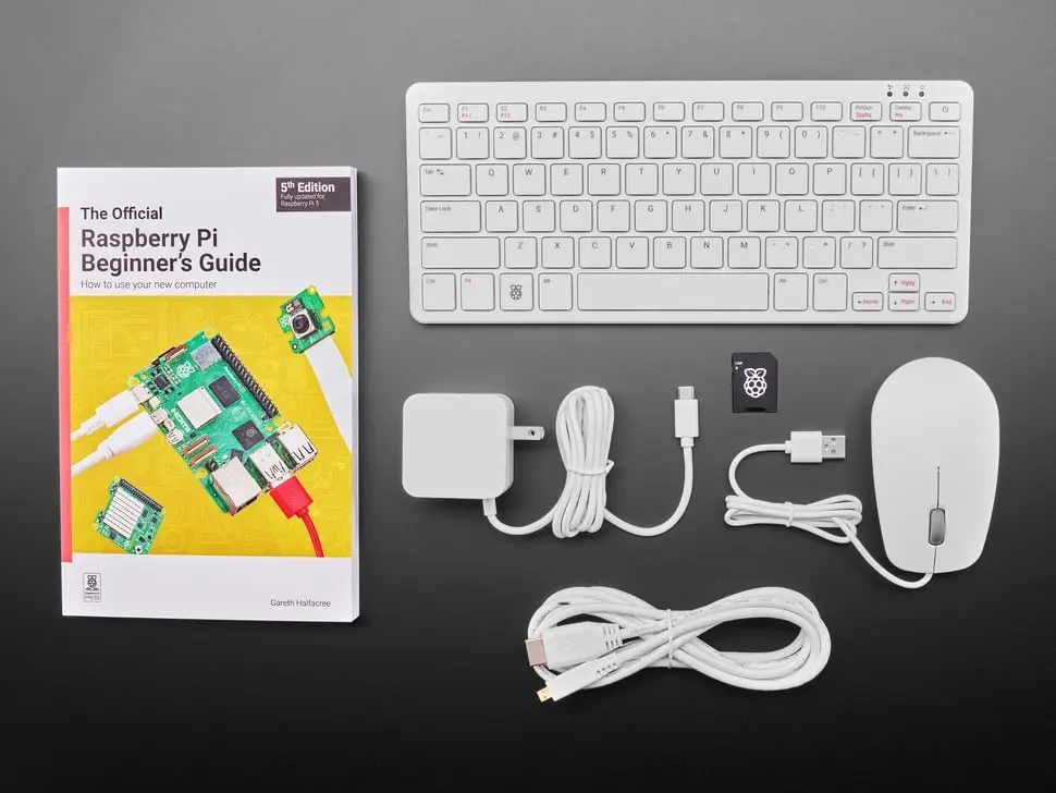 Raspberry Pi 500+ masaüstü taşınabilir bilgisayar 6 Raspberry Pi 500+(full set kutu içeriği)