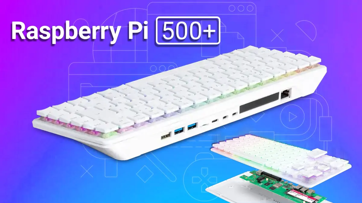 Raspberry Pi 500+(kapak görseli)